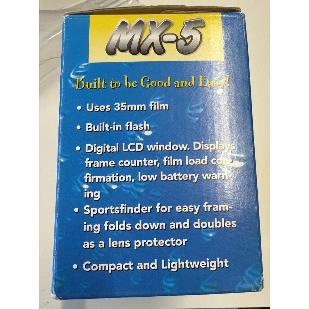 Sea & Sea MX-5 Underwater 35mm Point & Shoot Waterproof 120 Feet Camera Japan